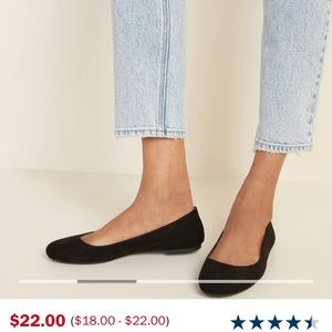 Old navy black flats